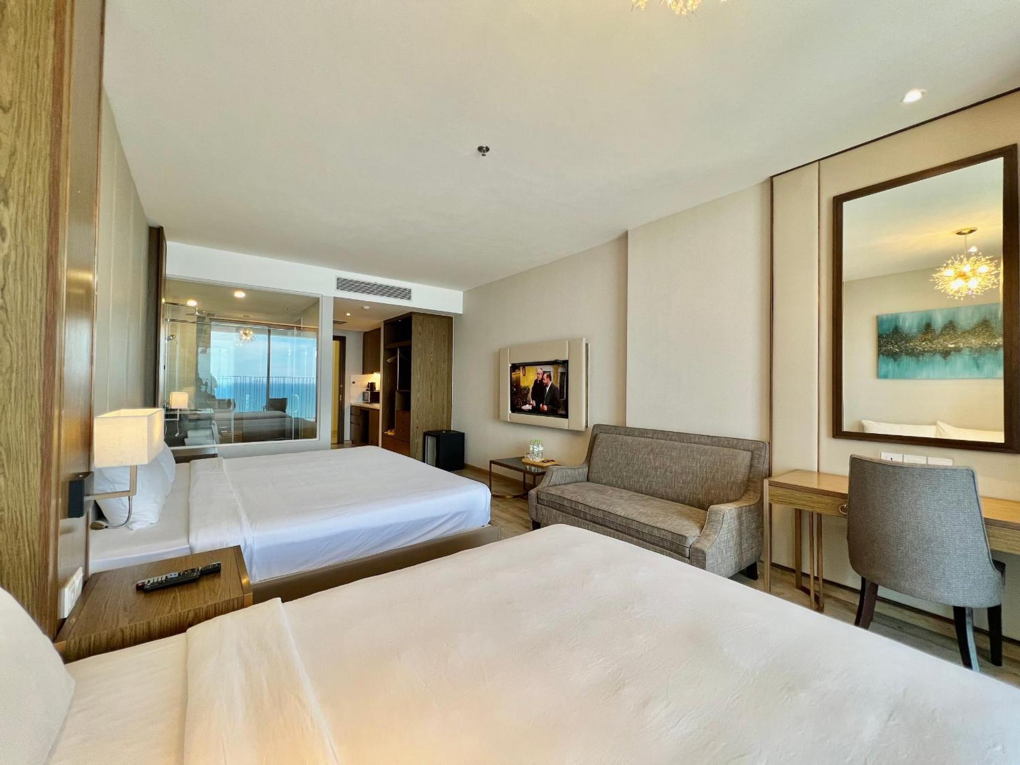 Panorama Sky Blue Nha Trang Aparthotel Exteriör bild